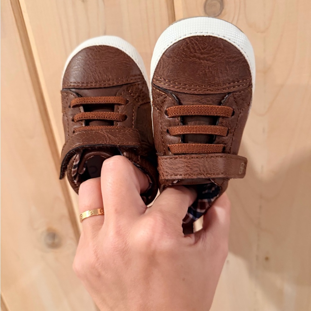 Stride Rite Brown Baby Boy Shoes